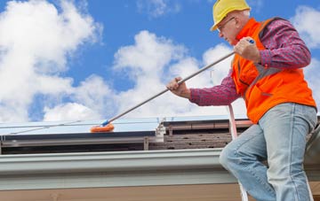 Britford soft wash roof cleaning